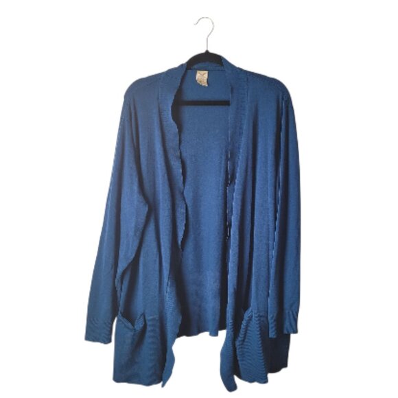 Faded Glory Plus Size Open Front Cardigan - Picture 1 of 7